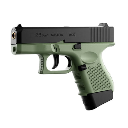 Glock G26 Shell Ejecting Toy Foam Blaster | Realistic Soft Bullet Pistol