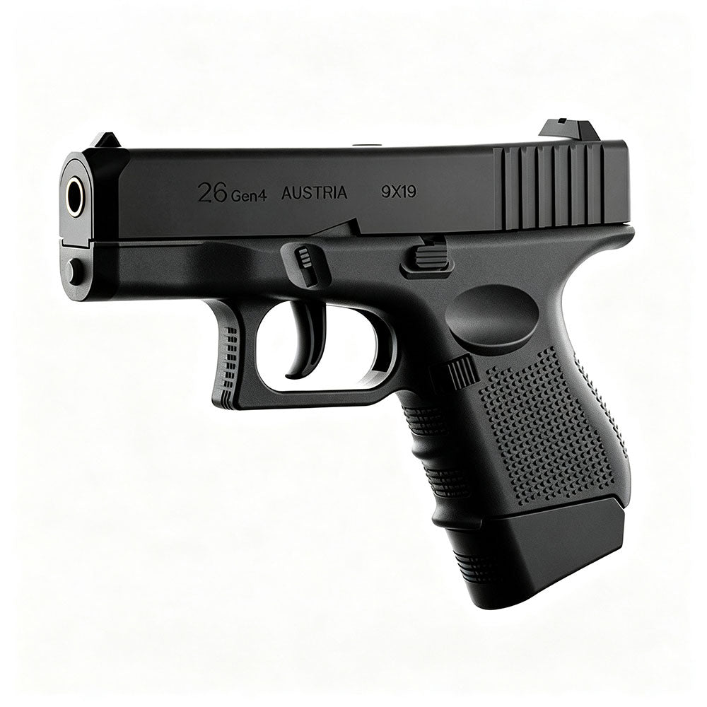Glock G26 Shell Ejecting Toy Foam Blaster | Realistic Soft Bullet Pistol