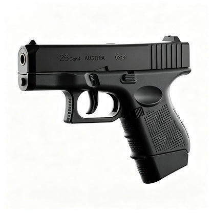 Glock G26 Shell Ejecting Toy Foam Blaster | Realistic Soft Bullet Pistol