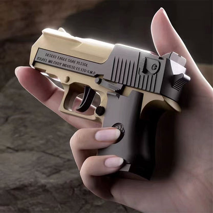 1911 Desert Eagle Manual Mechanical Soft Bullet Launcher Toy Pistol