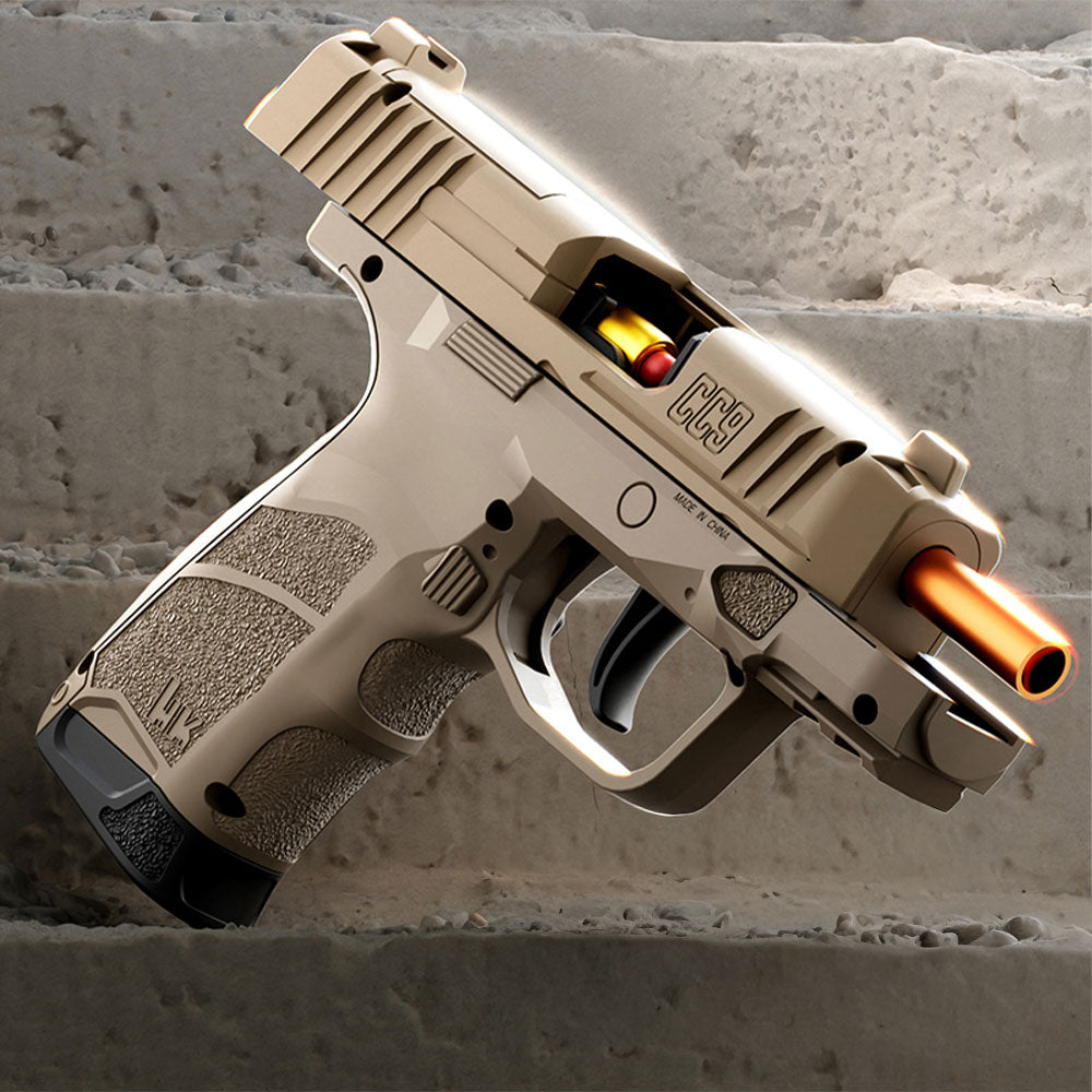 CC9 Shell Ejecting Toy Foam Blaster Tactical Pistol