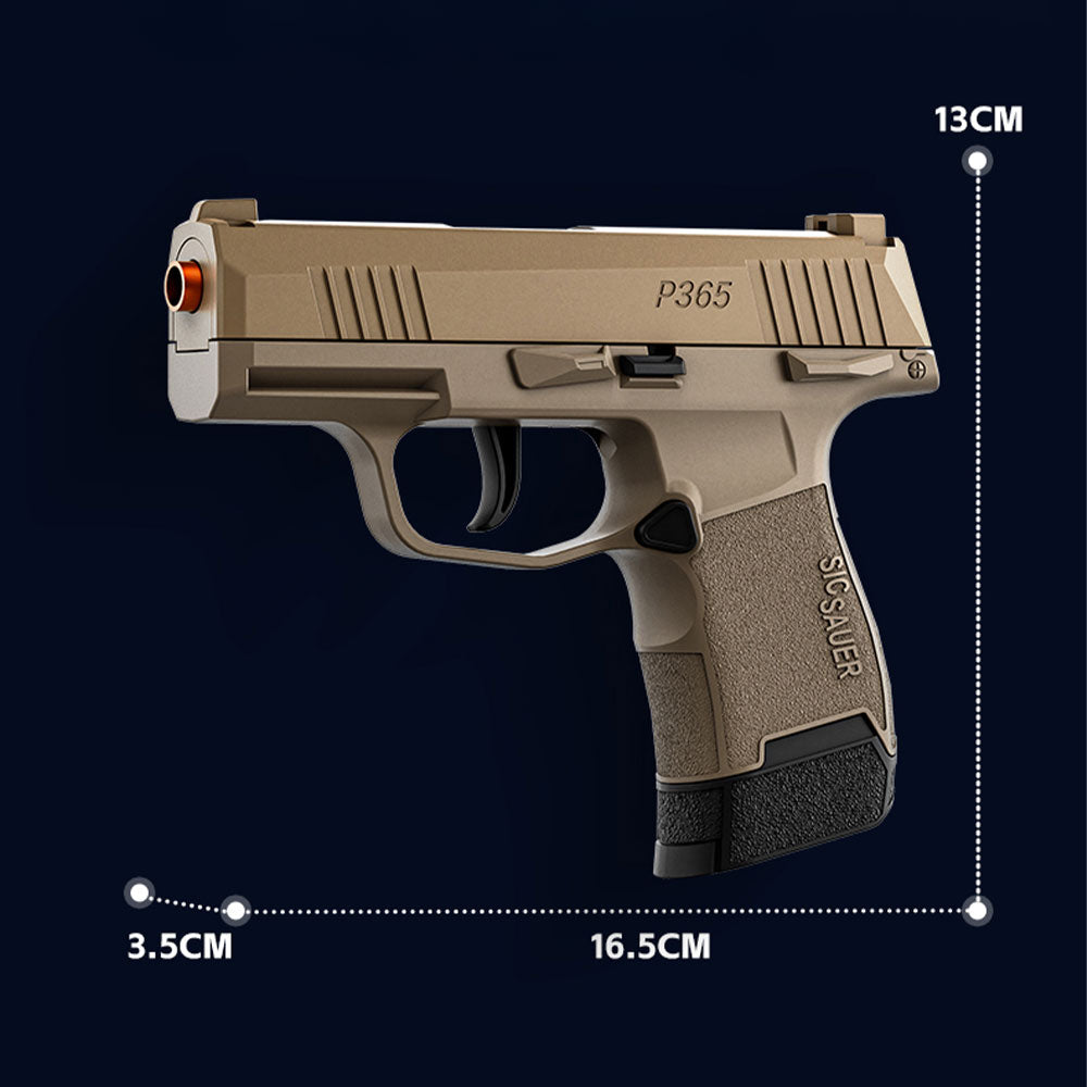 P365 Shell Ejecting Toy Foam Blaster Tactical Pistol