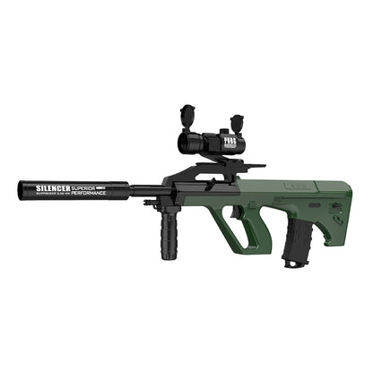 Safe AUG Gel Blaster - Futuristic Toy Rifle with 16x Scope