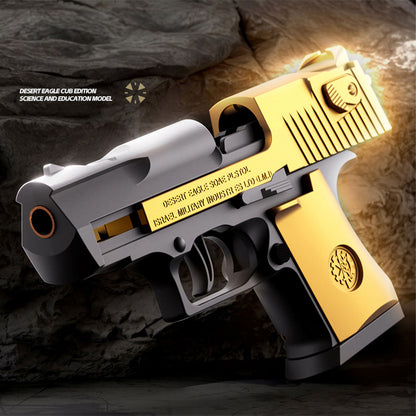 Desert Eagle Shell-Ejecting Soft-Dart Toy Gun