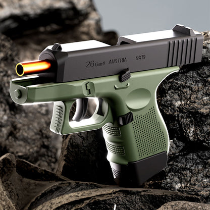 Glock G26 Shell Ejecting Toy Foam Blaster | Realistic Soft Bullet Pistol