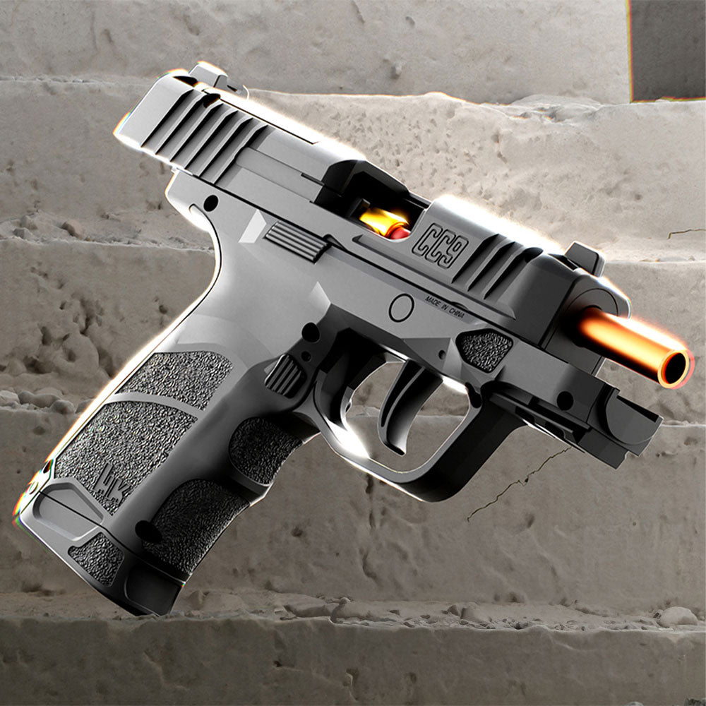 CC9 Shell Ejecting Toy Foam Blaster Tactical Pistol