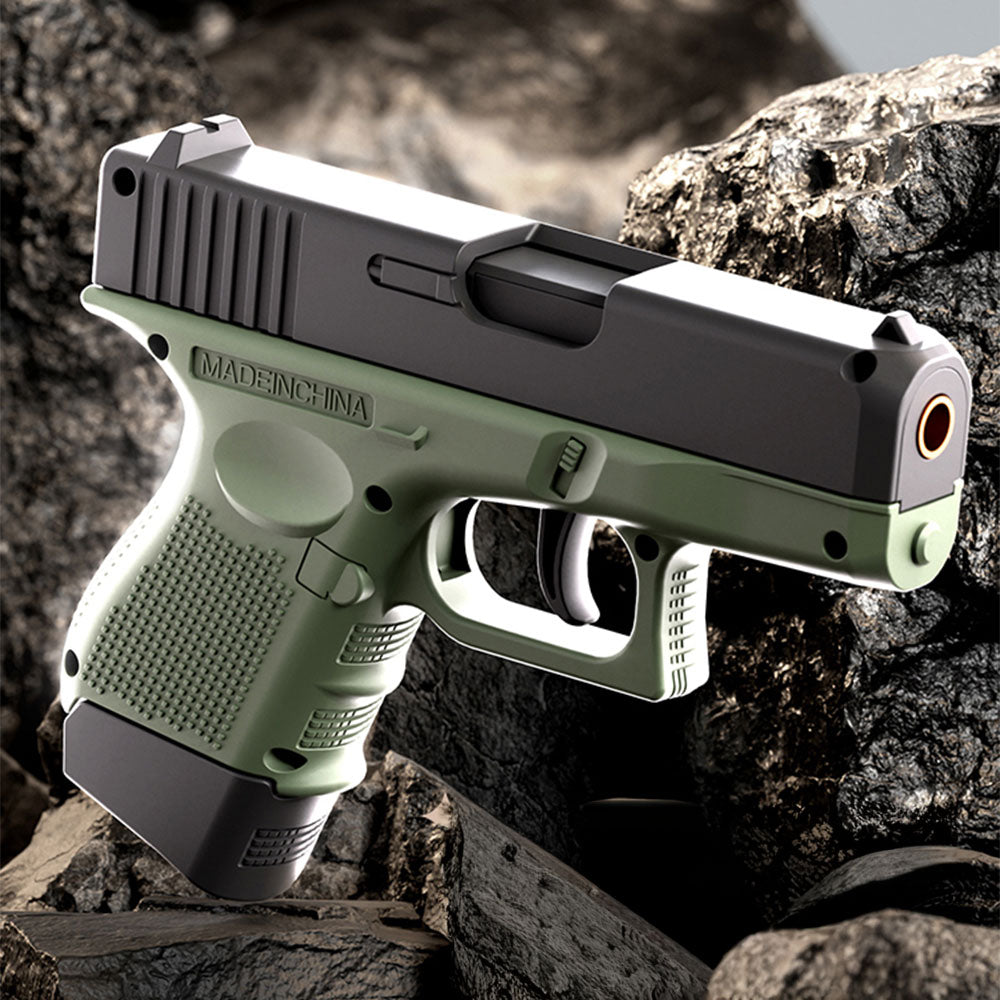Glock G26 Shell Ejecting Toy Foam Blaster | Realistic Soft Bullet Pistol