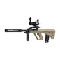 Safe AUG Gel Blaster - Futuristic Toy Rifle with 16x Scope