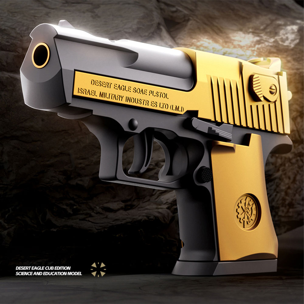 Desert Eagle Shell-Ejecting Soft-Dart Toy Gun