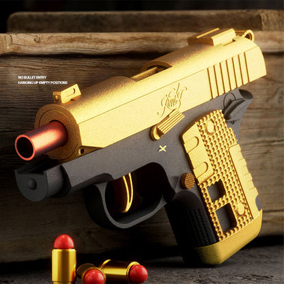 1911 Desert Eagle Manual Mechanical Soft Bullet Launcher Toy Pistol