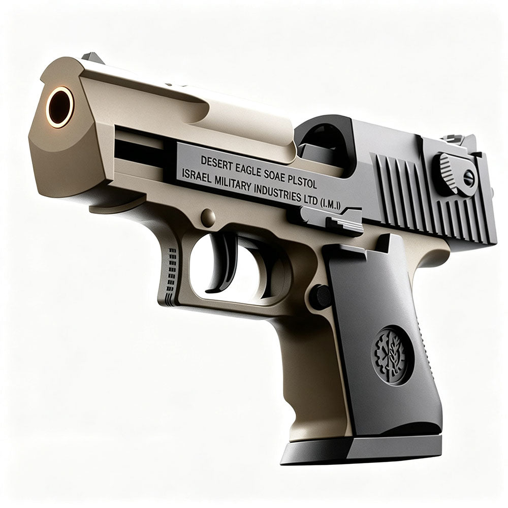 Desert Eagle Shell-Ejecting Soft-Dart Toy Gun