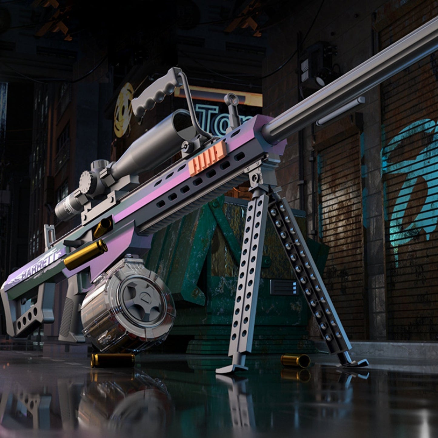 Barrett Nerf Gun M107 PRO - Nerf Sniper Rifle Gun