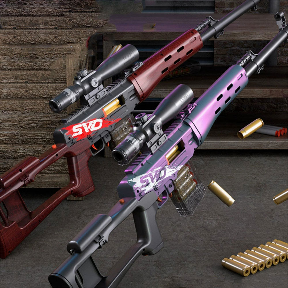 SVD Nerf Sniper Rifle With Scope