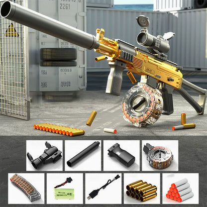 Electric Realistic Nerf Full Automatic Rifle Gun AK-74