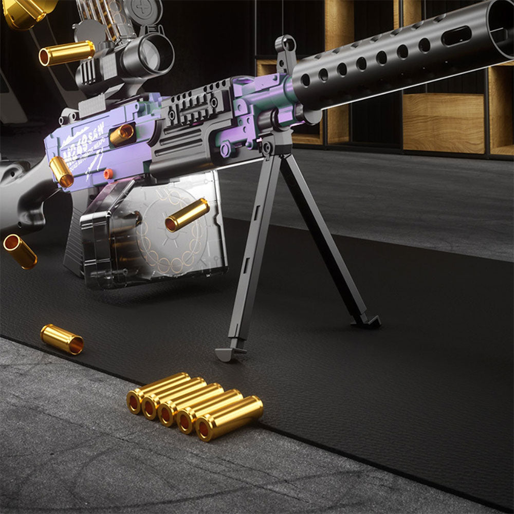 M249 Realistic Nerf Full Auto Machine Gun With Tripod