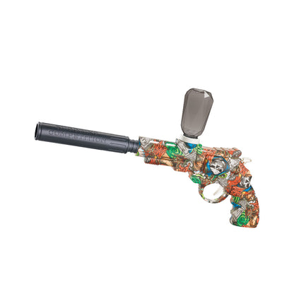 Electric Revolver Tactical Water Gun - 2-in-1 Toy Blaster