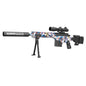 MSR Gel Blaster — Toy Sniper Rifle Equipped with a 16x Scope