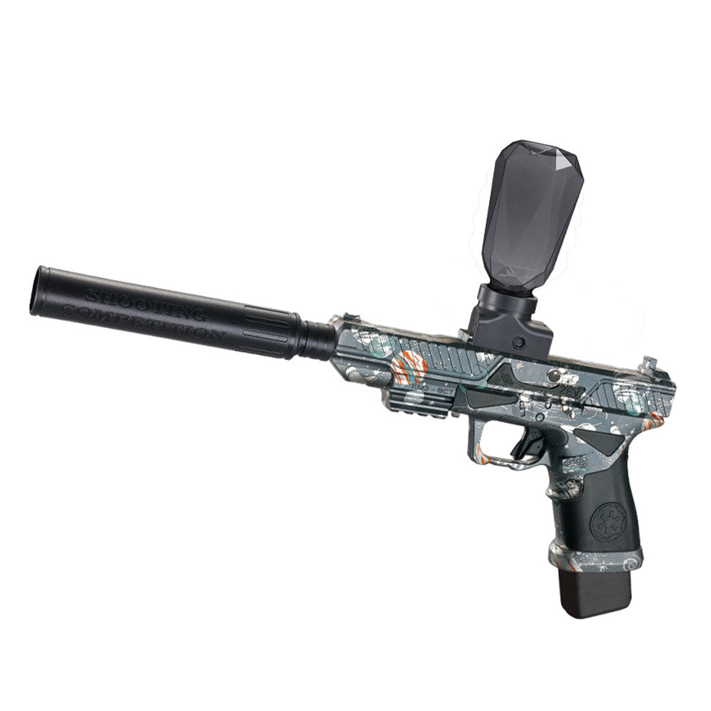 Electric Glock Tactical Water Bullet Gun - 2-in-1 Toy Blaster