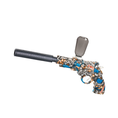 Electric Revolver Tactical Water Gun - 2-in-1 Toy Blaster