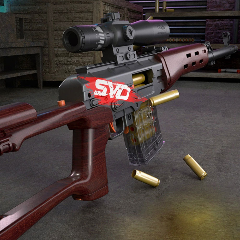 SVD Nerf Sniper Rifle With Scope