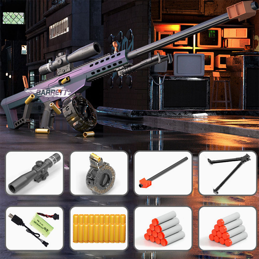 Barrett Nerf Gun M107 PRO - Nerf Sniper Rifle Gun