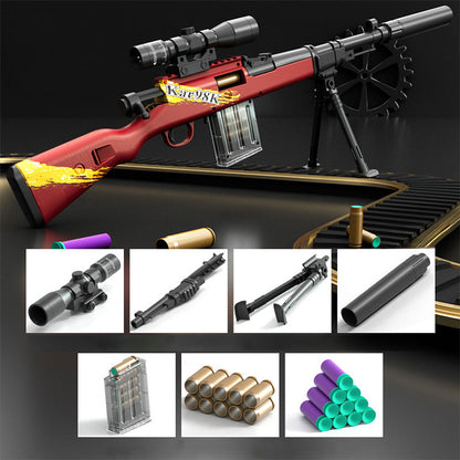 Kar-98k Nerf Foam Dart Sniper Rifle with Scope & Tripod