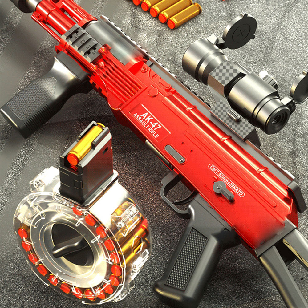 Electric Realistic Nerf Full Automatic Rifle Gun AK-74