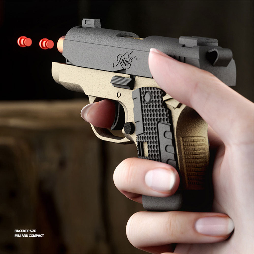 1911 Desert Eagle Manual Mechanical Soft Bullet Launcher Toy Pistol