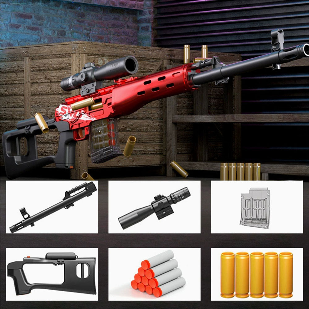 SVD Nerf Sniper Rifle With Scope