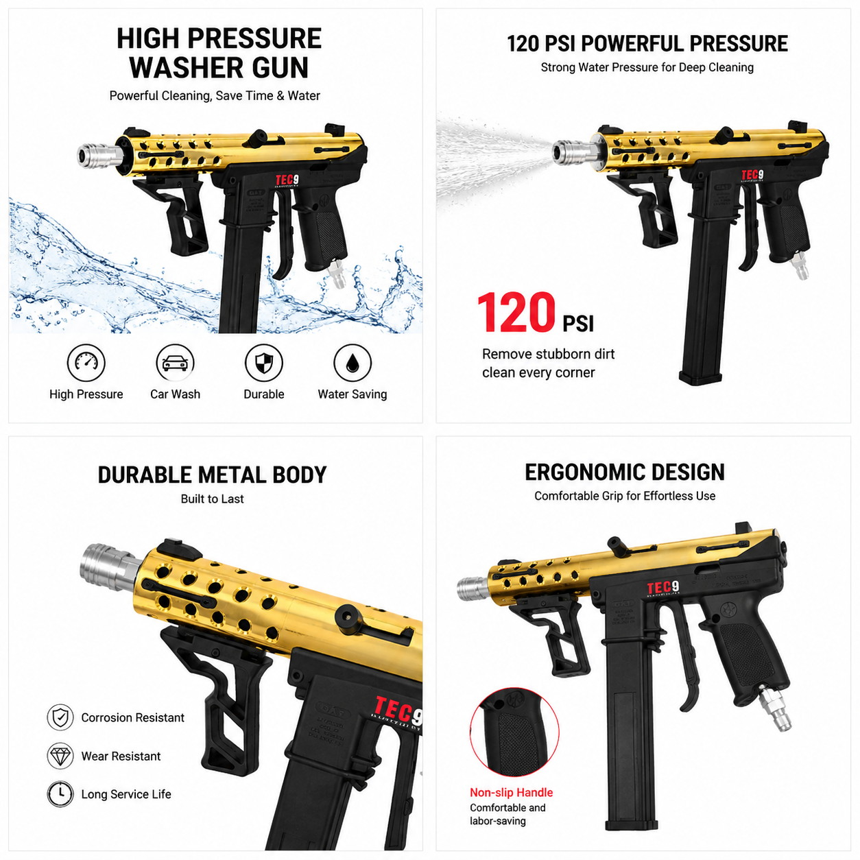 TEC9 Pressure Washers Gun