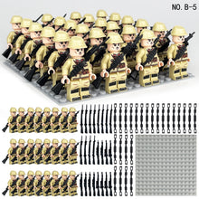 24 Japanese Army Minifigures